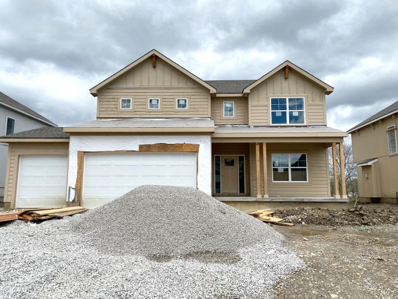 Gravel on Construction Site